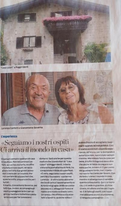 Casa Colori Villa Poggiridenti Екстериор снимка
